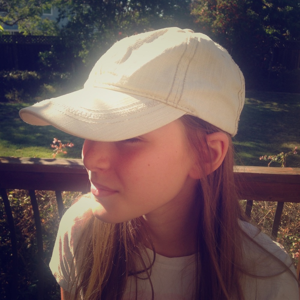 Adjustable Cream Cap/Hat